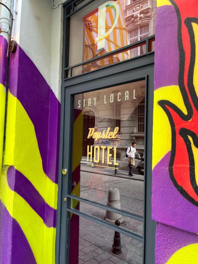 Hotel Popstel Istanbul Exterior foto